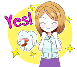 Dentist & LovelyTeeth sticker #10601618