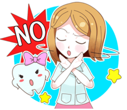 Dentist & LovelyTeeth sticker #10601619