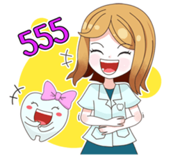 Dentist & LovelyTeeth sticker #10601621