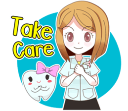 Dentist & LovelyTeeth sticker #10601624