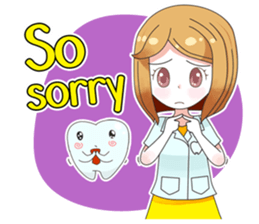 Dentist & LovelyTeeth sticker #10601630