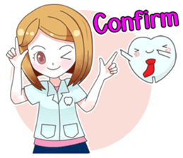 Dentist & LovelyTeeth sticker #10601631