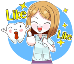 Dentist & LovelyTeeth sticker #10601632