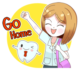 Dentist & LovelyTeeth sticker #10601634