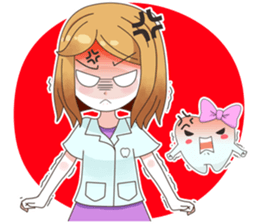 Dentist & LovelyTeeth sticker #10601640