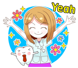 Dentist & LovelyTeeth sticker #10601645