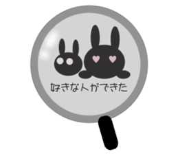 Lie rabbit sticker #10602326