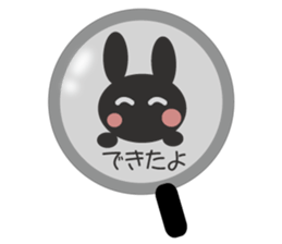 Lie rabbit sticker #10602329
