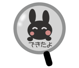 Lie rabbit sticker #10602329