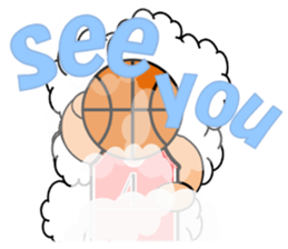 Basketball sticker 2 sticker #10602381