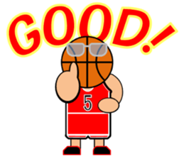 Basketball sticker 2 sticker #10602386