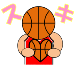 Basketball sticker 2 sticker #10602414