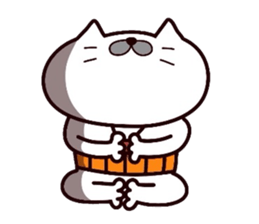 Kansai dialect Uncle cat part4 sticker #10602465