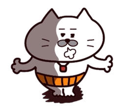 Kansai dialect Uncle cat part4 sticker #10602488