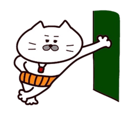 Kansai dialect Uncle cat part4 sticker #10602489