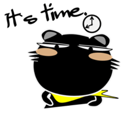 Always Black Bear sticker #10602741