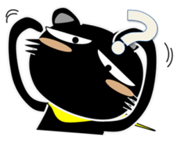 Always Black Bear sticker #10602756