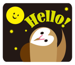 Heart Owl sticker #10602899