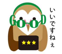 Heart Owl sticker #10602915