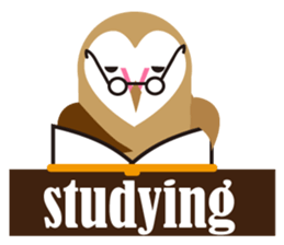 Heart Owl sticker #10602919