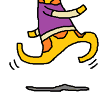 Giraffe LONG LONG Stickers2 sticker #10602940