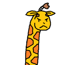 Giraffe LONG LONG Stickers2 sticker #10602946