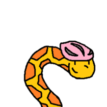 Giraffe LONG LONG Stickers2 sticker #10602947