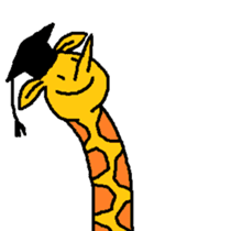 Giraffe LONG LONG Stickers2 sticker #10602963