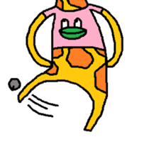 Giraffe LONG LONG Stickers2 sticker #10602965