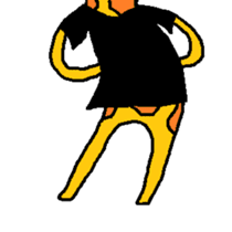 Giraffe LONG LONG Stickers2 sticker #10602967