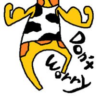 Giraffe LONG LONG Stickers2 sticker #10602975