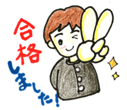HONWAKA daily conversation sticker #10603065