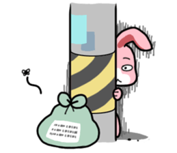 Rabbit Martin's One day sticker #10603329