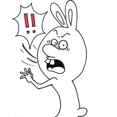 normal rabbit by kanako
