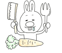 normal  rabbit sticker #10604020