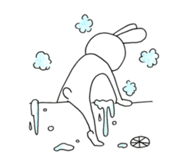 normal  rabbit sticker #10604021