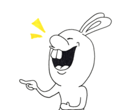 normal  rabbit sticker #10604025