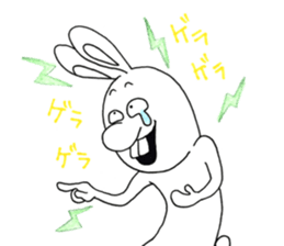 normal  rabbit sticker #10604026