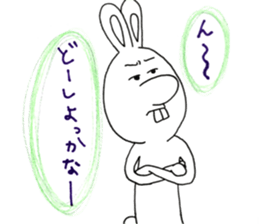 normal  rabbit sticker #10604029