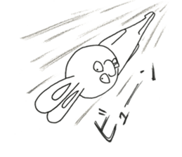 normal  rabbit sticker #10604032
