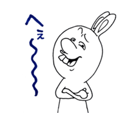 normal  rabbit sticker #10604039