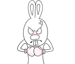 normal  rabbit sticker #10604042