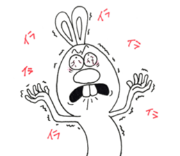 normal  rabbit sticker #10604043