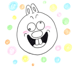 normal  rabbit sticker #10604053