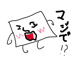 square japanese stiker sticker #10604819