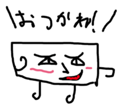 square japanese stiker sticker #10604824