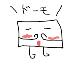 square japanese stiker sticker #10604852