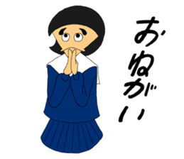 Daily words that girl students use a lot sticker #10606338