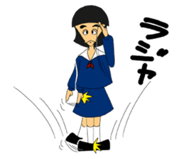 Daily words that girl students use a lot sticker #10606344