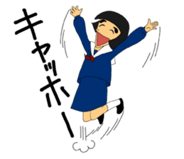 Daily words that girl students use a lot sticker #10606357